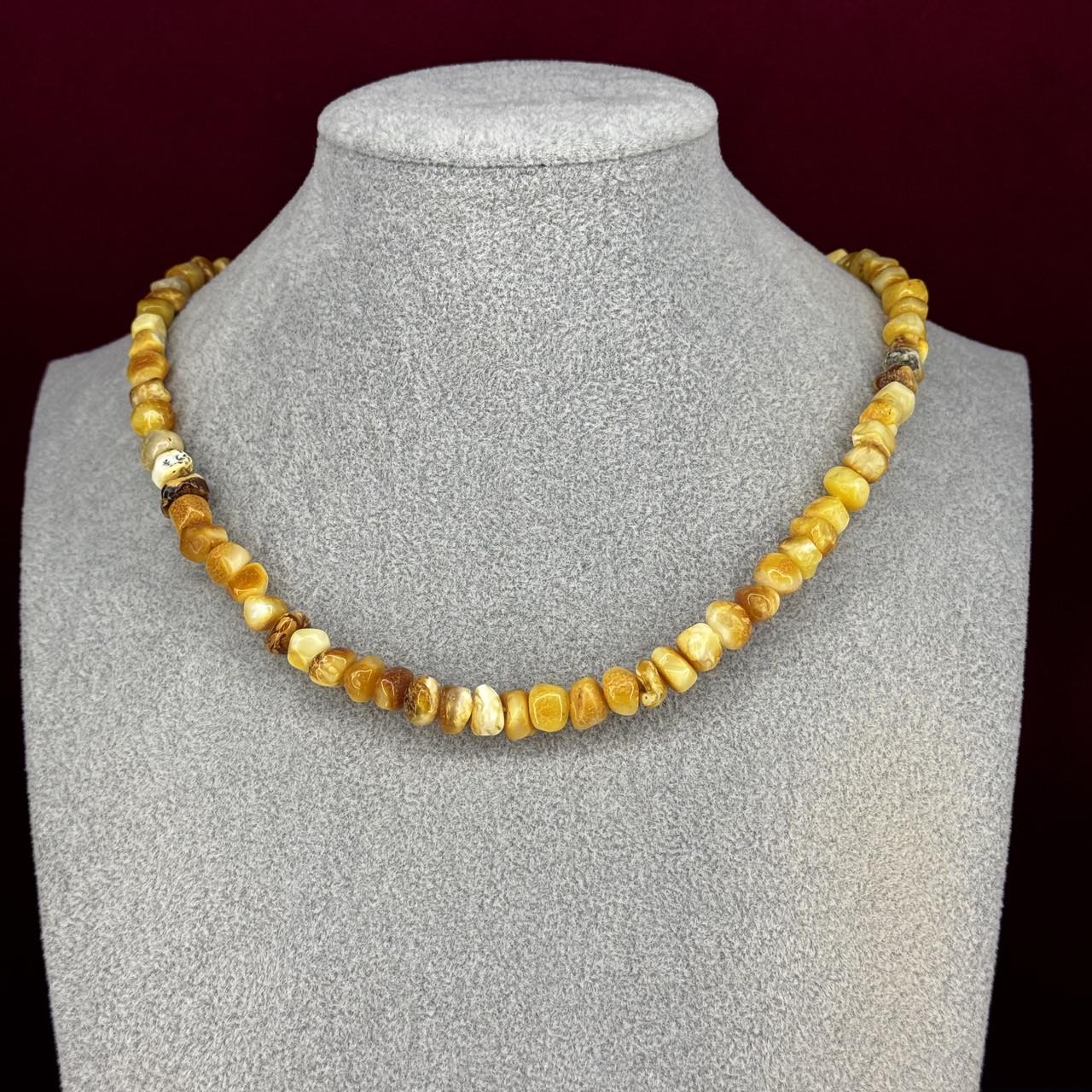 Бусы из янтаря лечебные 45 см (н-870)
