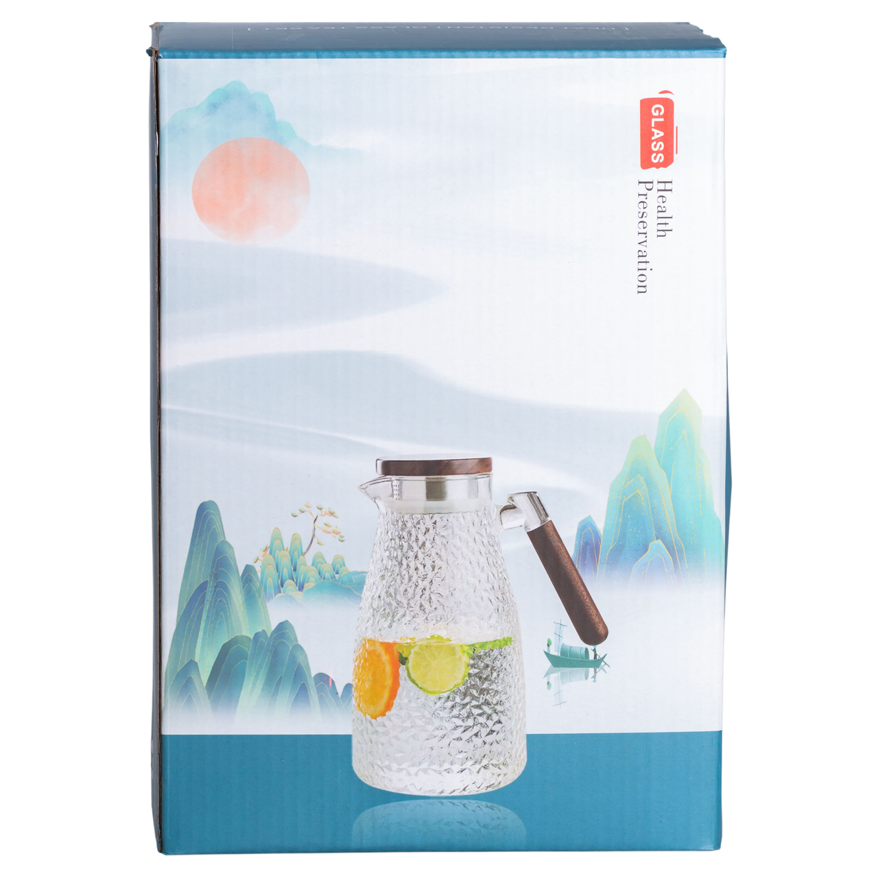 Чайник заварювальний з боросилікатного скла 2 л (HP-34-32) - фото 7