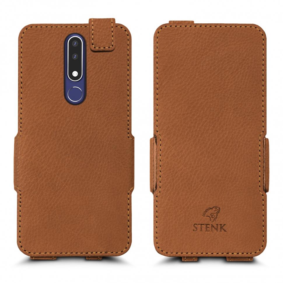 Чехол флип Stenk Prime для Nokia 3.1 Plus Camel (62647)