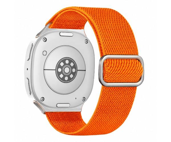 Ремешок Nylon Textile для смарт-часов Samsung Galaxy Watch8/Watch8 Classic Оранжевый Ремешок Nylon Textile для смарт-часов Samsung Galaxy Watch8/Watch8 Classic Оранжевый