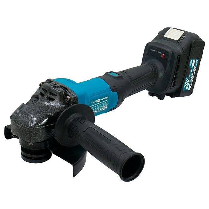 Машина шлифовальная аккумуляторная угловая PROFI-TEC 20V DGA201BL (005963)