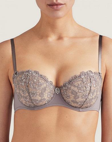 Бюстгальтер кружевной Aubade 80C Серый (FL14)