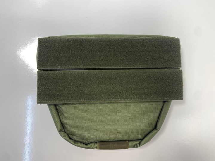 Напашник Clefers Х Tac с MOLLE-системой Oxford 600D 25 см Оливка (5024578) - фото 2