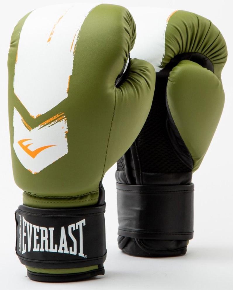 Боксерские перчатки Everlast PROSPECT 2 BOXING GLOVE Уни 8 унций Зеленый/Белый