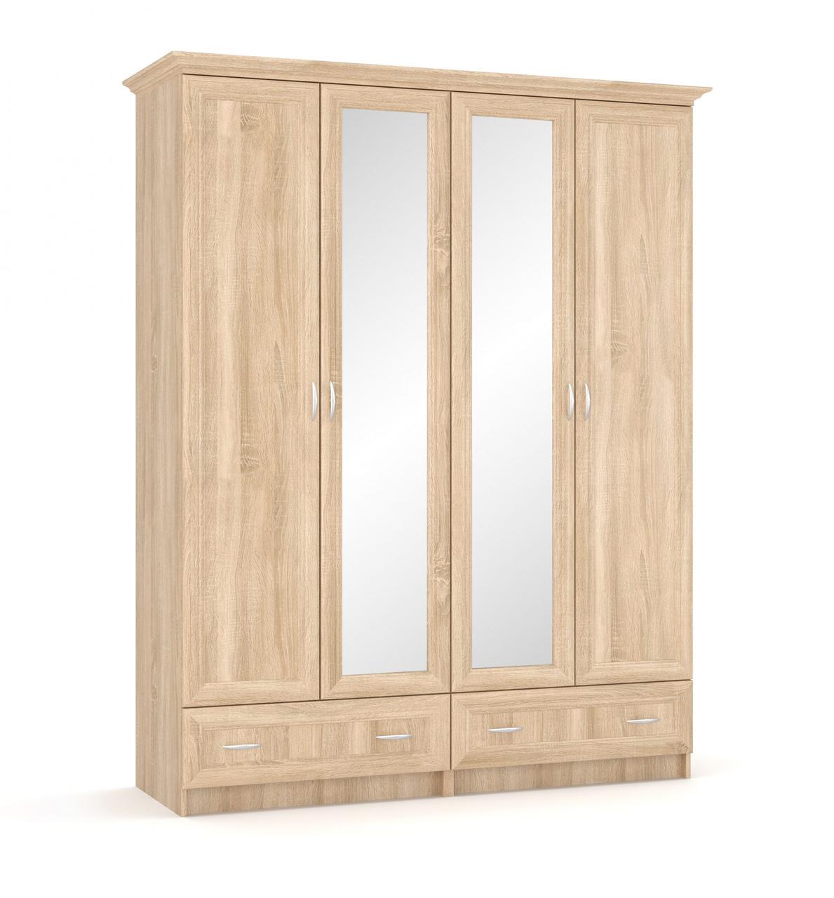 Спальня Мебель Сервис Соната Дуб Самоа (08512mbs) - фото 5 Спальня Мебель Сервис Соната Дуб Самоа (08512mbs) - фото 5