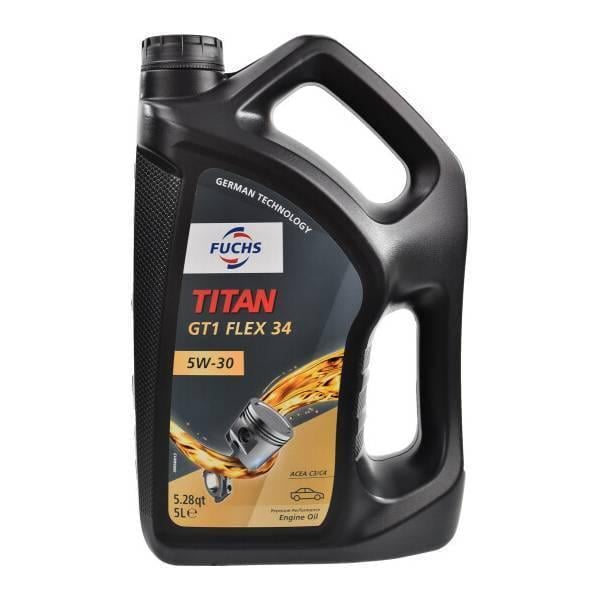 Моторна олива Fuchs TITAN GT1 FLEX 34 5W-30 5 л (601424328)
