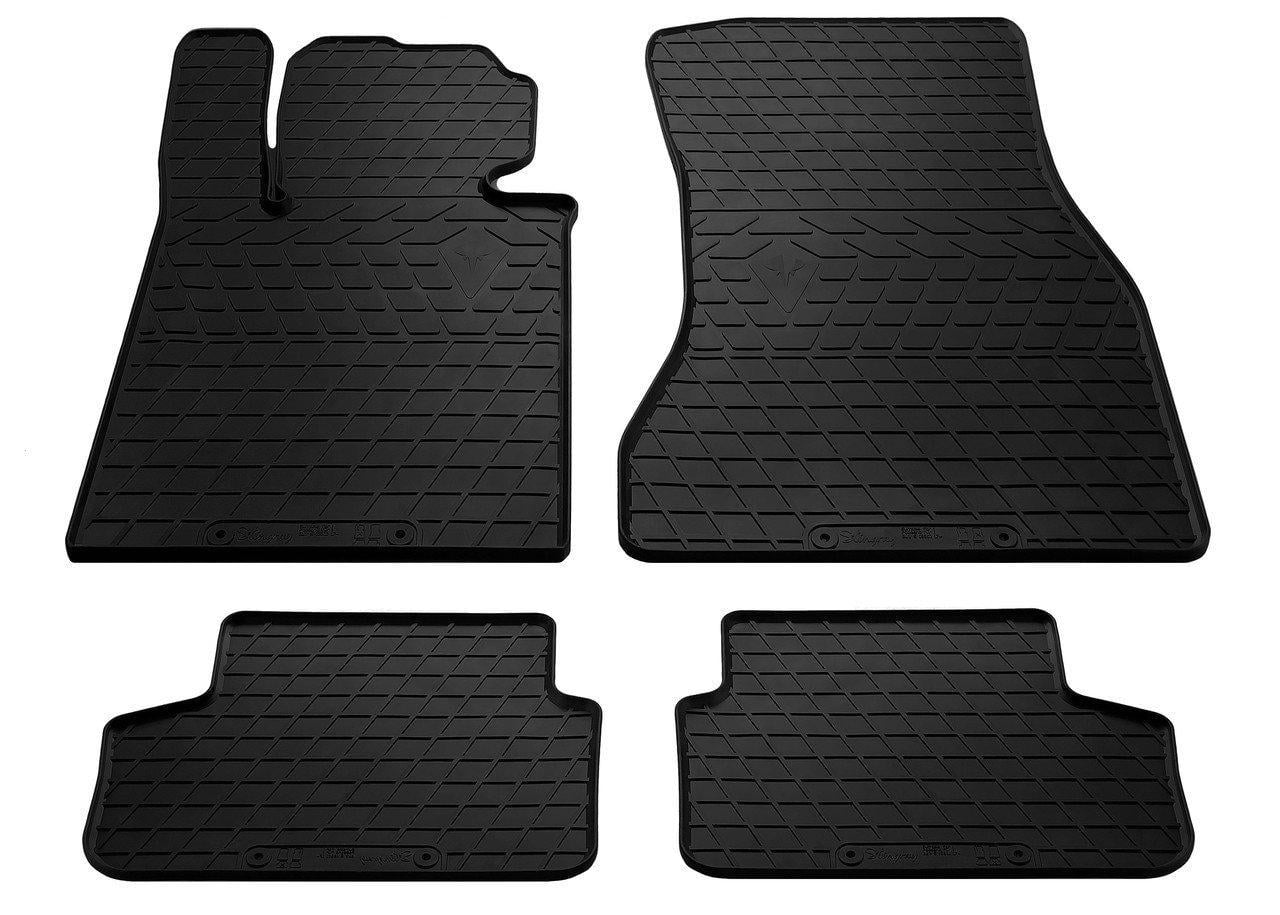 Коврики резиновые Stingray BMW 5 G30 17- design 2016 4 шт. Черный (1027194)
