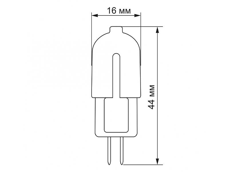 Светодиодная лампа Videx G4e 2W G4 4100K 220 V (VL-G4e-02224) - фото 3