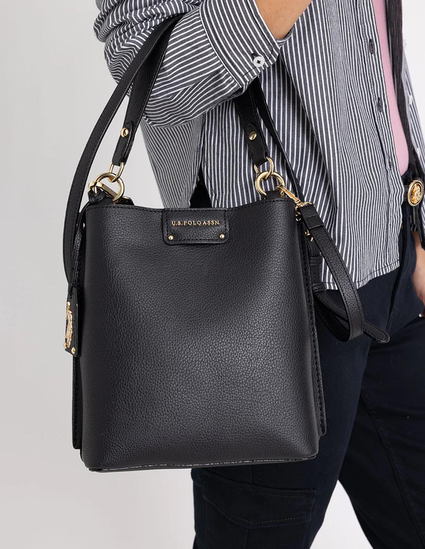 Сумка-мішок U.S. POLO ASSN Чорний (0357) - фото 5 Сумка-мішок U.S. POLO ASSN Чорний (0357) - фото 5