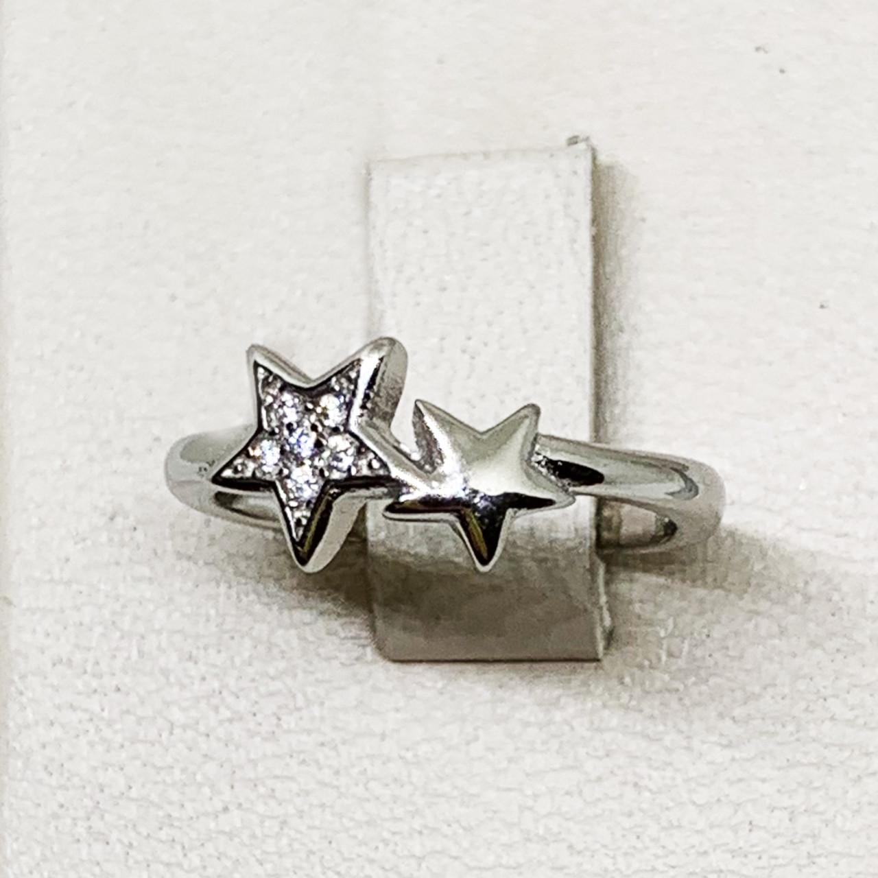 Кольцо серебряное с кубическим цирконием 2,38 г р. 16,5 (1715795553)