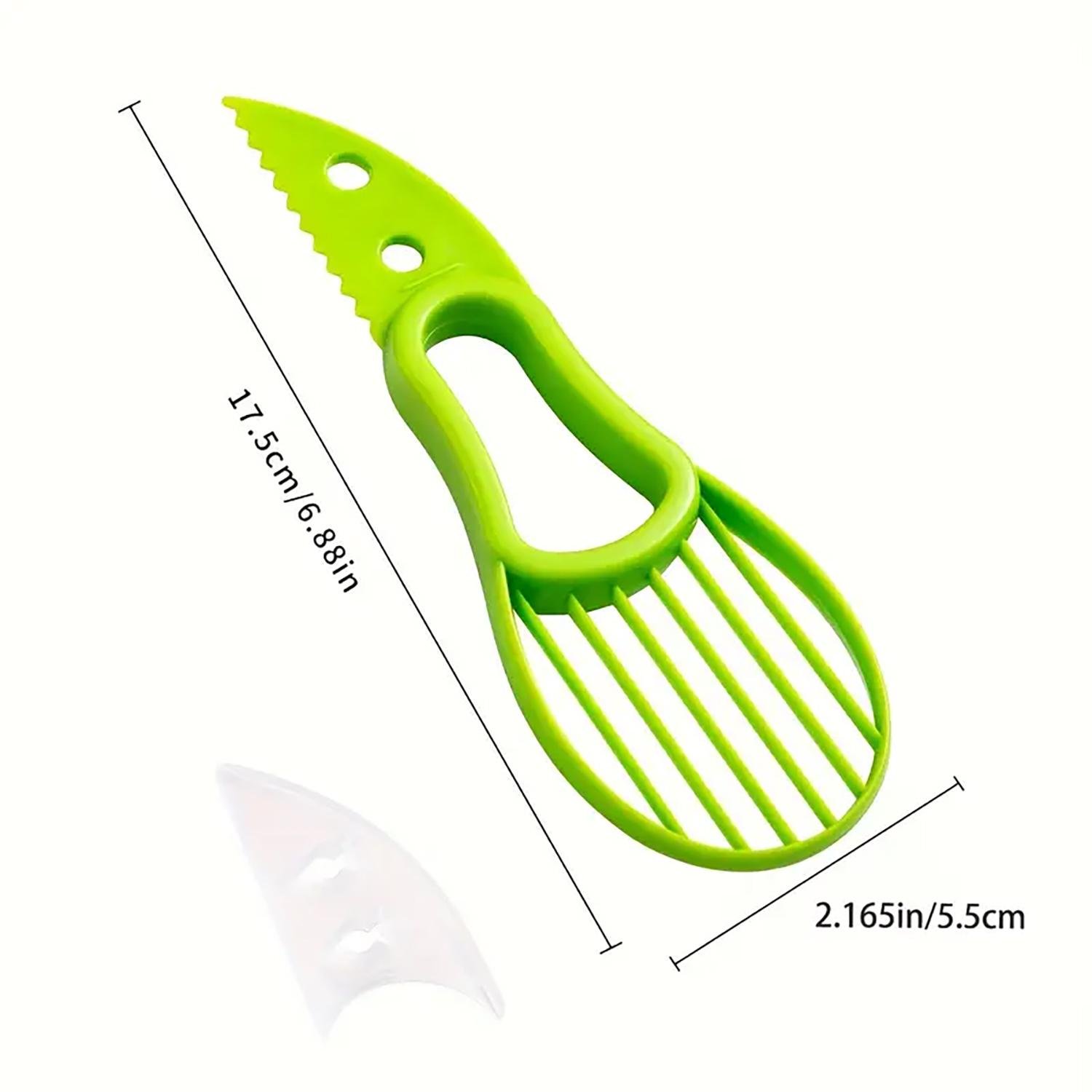 Кухонний ніж-слайсер двосторонній для чищення та нарізування авокадо та фруктів (26652857) - фото 4 Кухонний ніж-слайсер двосторонній для чищення та нарізування авокадо та фруктів (26652857) - фото 4