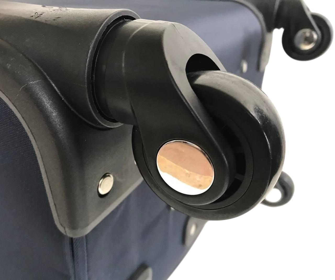 Валіза гігант на 4-х колесах і регулюванням розміру Чорний (817) - фото 7 Валіза гігант на 4-х колесах і регулюванням розміру Чорний (817) - фото 7