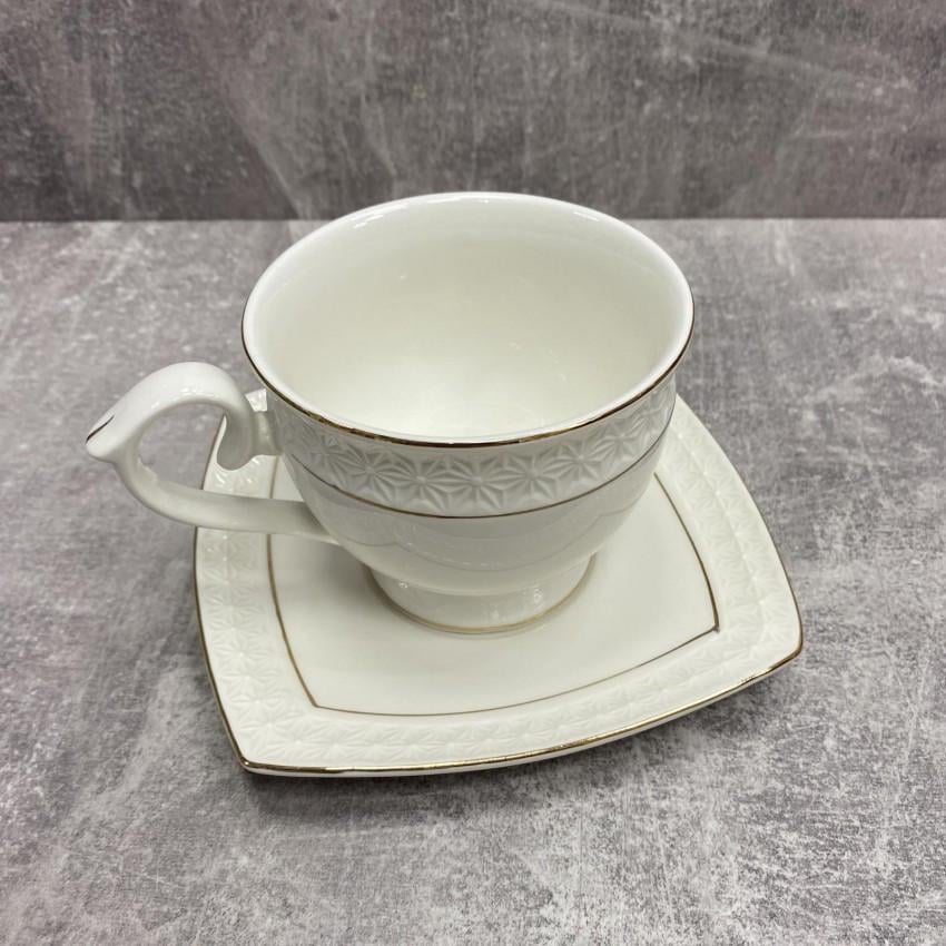 Чашка з блюдцем Interos 506707-A-90 Снігова королева 90 мл - фото 3 Чашка з блюдцем Interos 506707-A-90 Снігова королева 90 мл - фото 3