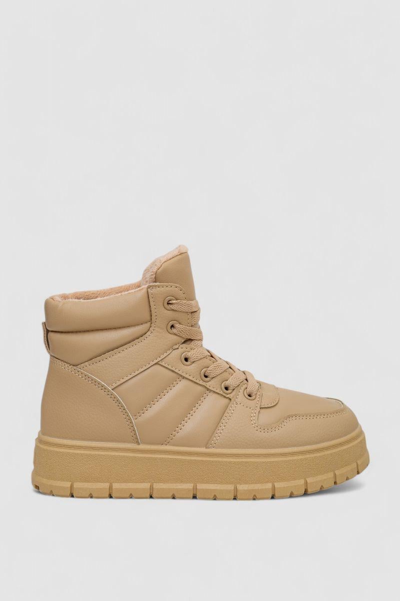 Кроссовки женские зимние Stilli 248RMB03 р. 36 Бежевый (115631_831711)