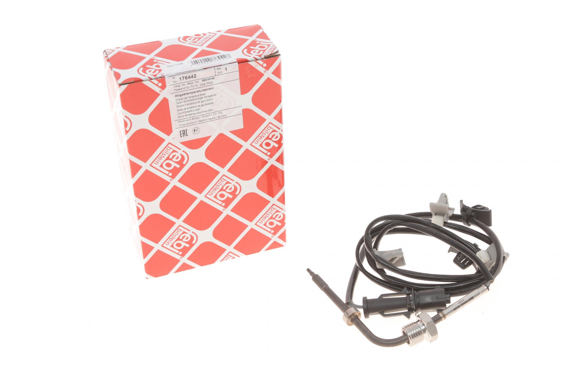 Датчик температури ОГ Chevrolet Cruze/Opel Astra 09-- (176442)