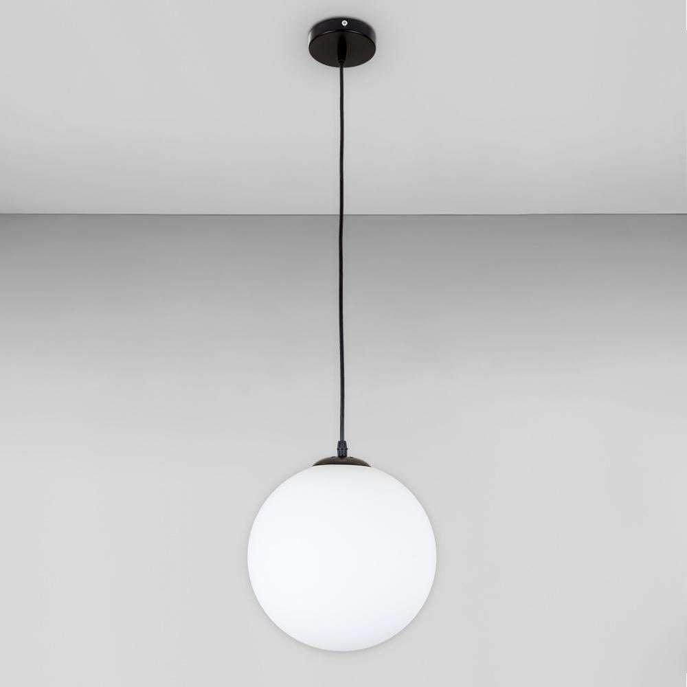 Люстра подвесная шар Light House LS-18602F-1 BK/WH Черный/Белый