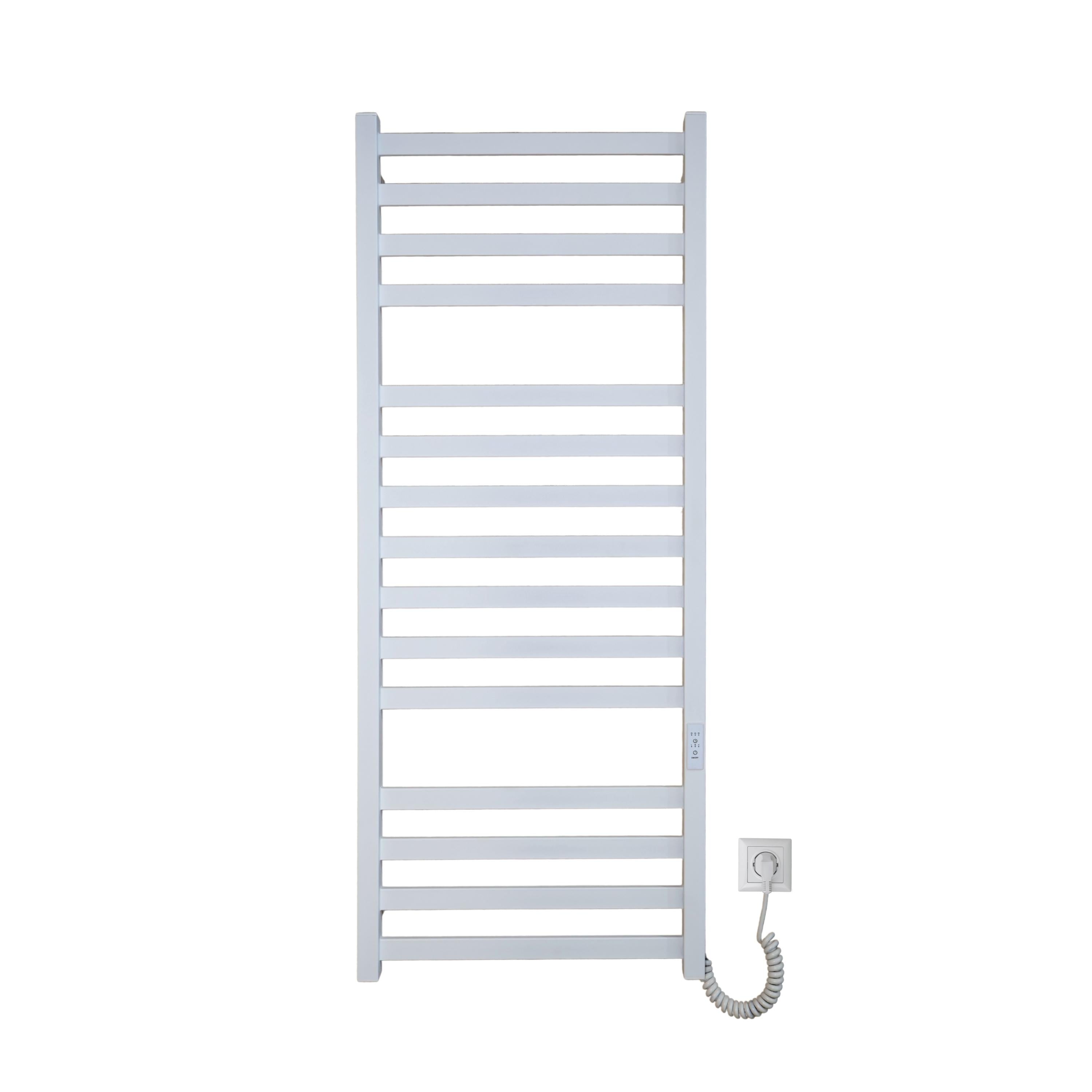Полотенцесушитель электрический Carino Ricardo с контроллером 1190x490 мм Белый матовый (R1949FWM)