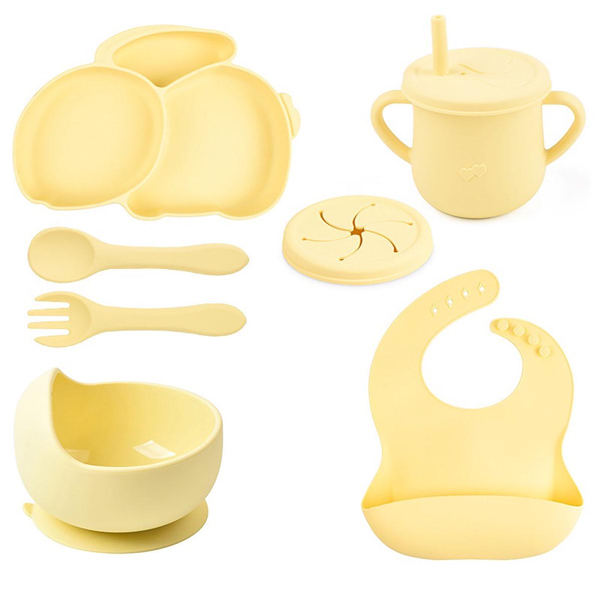 Дитячий посуд силіконовий R-Y11 Кролик (62299)