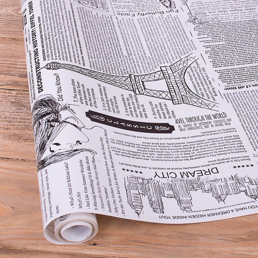 Бумага газета 70 см 10 м (468-254)