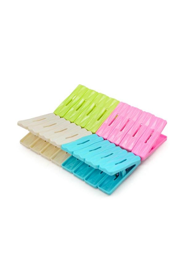 Бытовая прищепка 16 шт. Разноцветный (WW00749) Бытовая прищепка 16 шт. Разноцветный (WW00749)