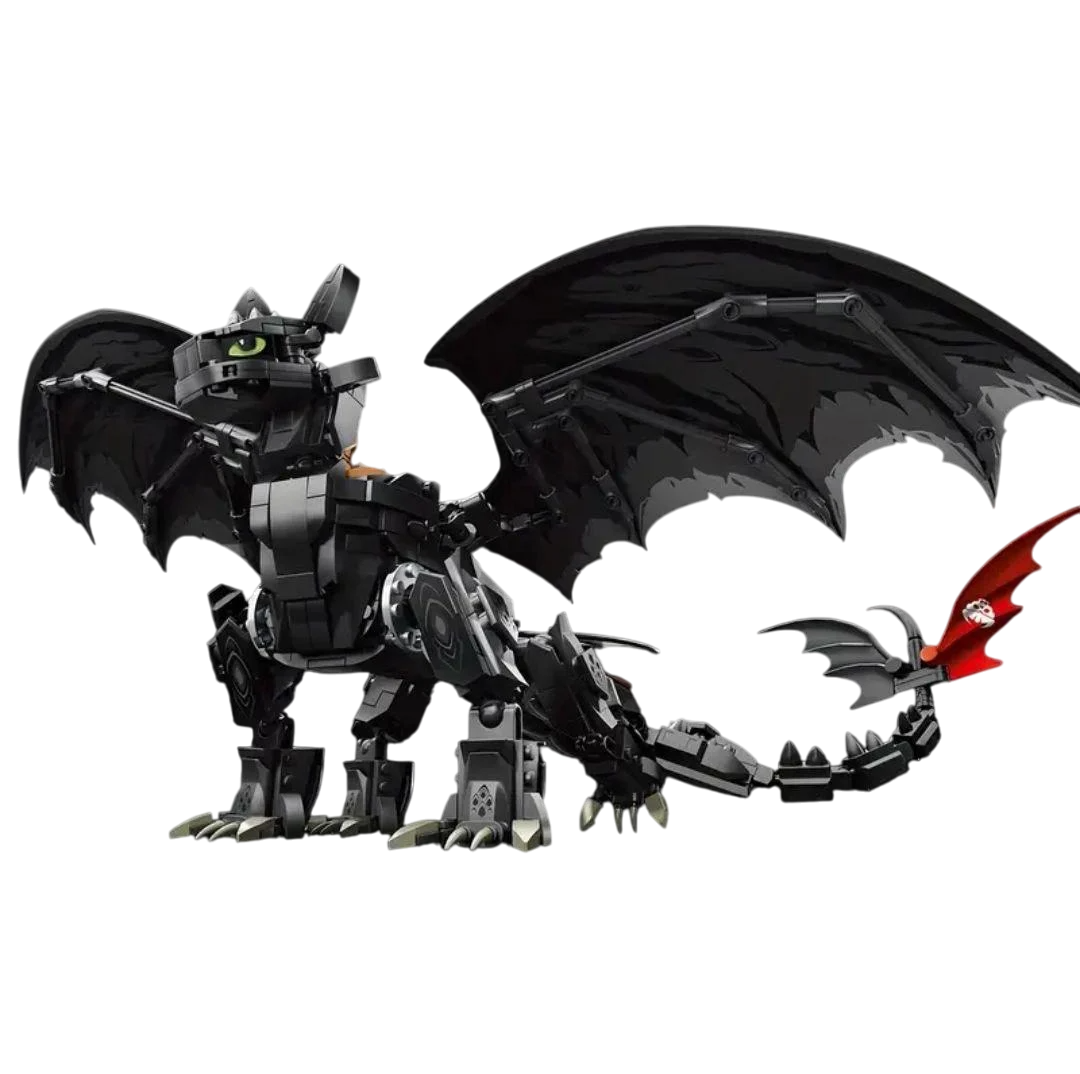 Конструктор для детей дракон из мультфильма Как укротить дракона 1026 дет.