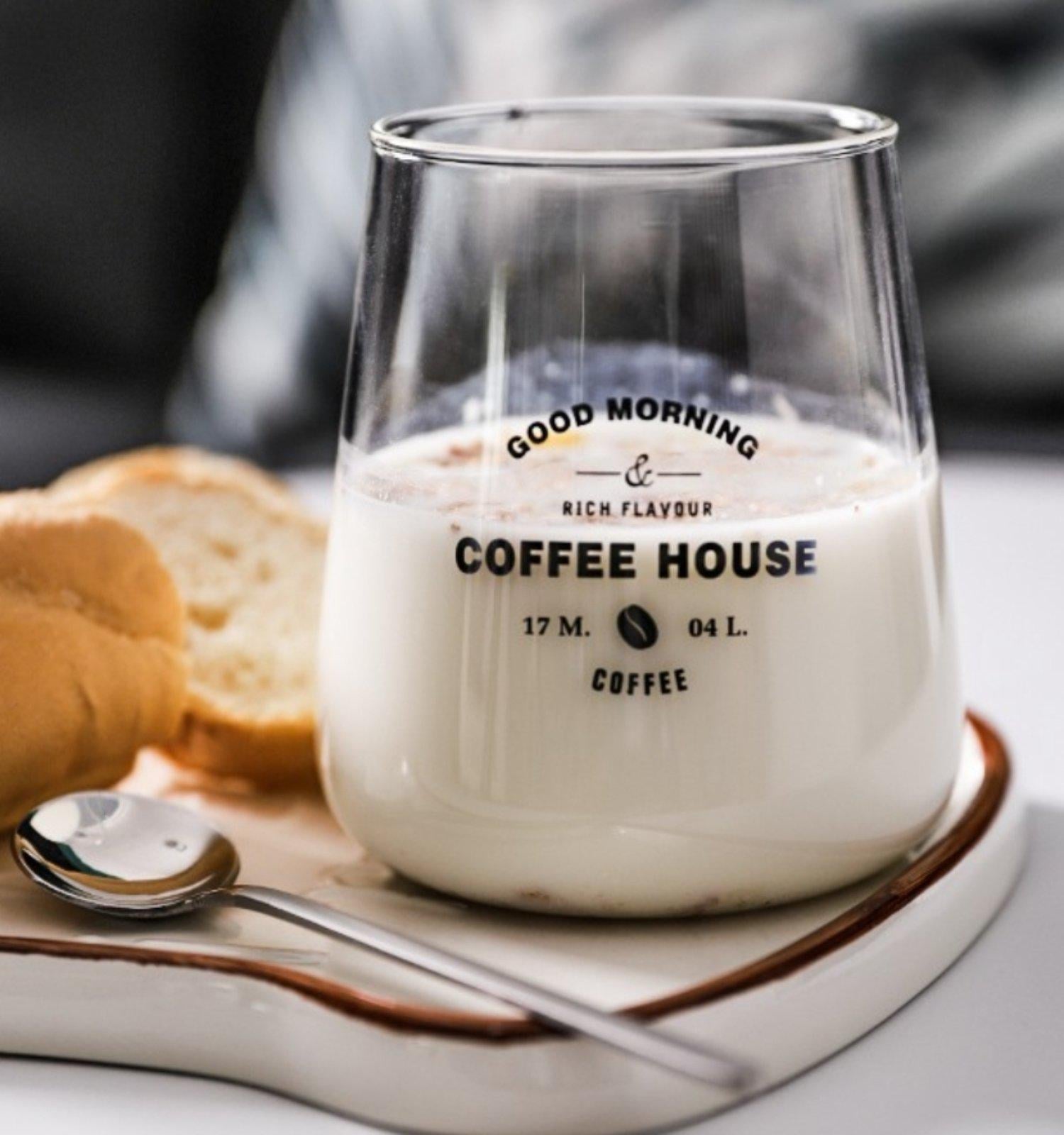 Склянка з жароміцного скла 300 мл (Н-123)