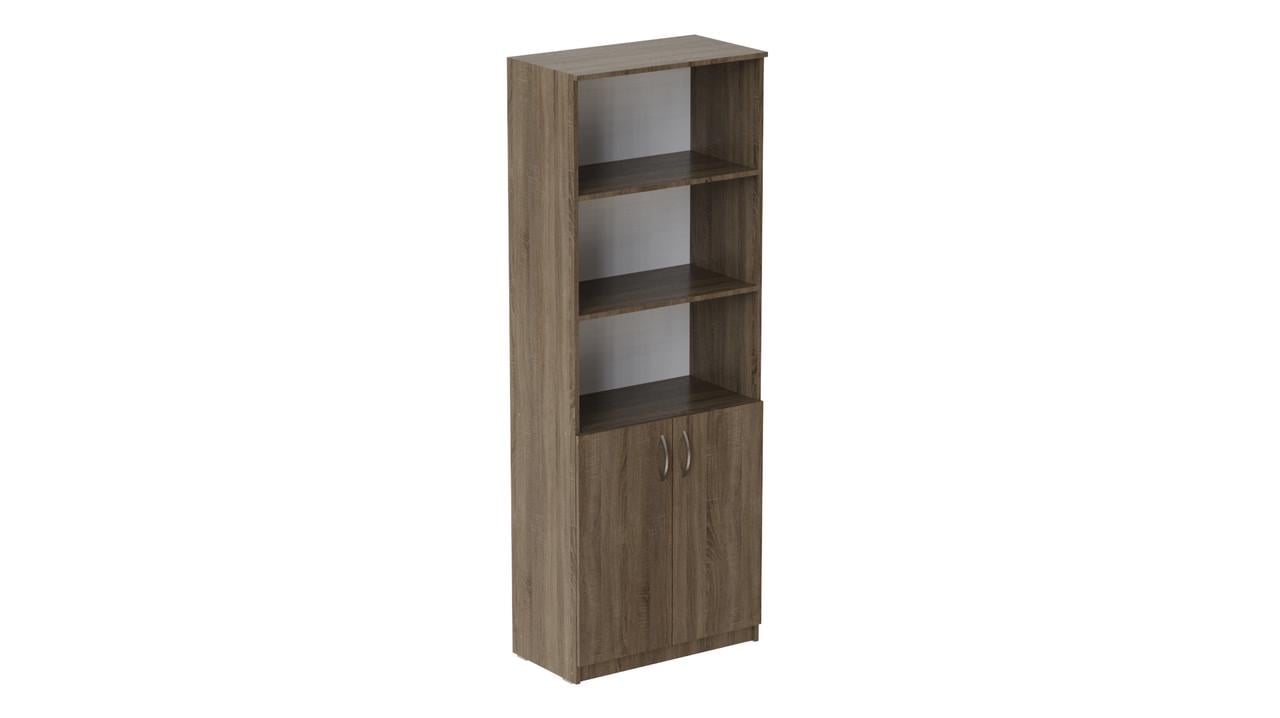 Шкаф Анжело Ferrum-decor на 5 полок с 2 дверцами 1900x800x380 мм ДСП 16 мм Дуб Сонома Трюфель (FRD-105065)