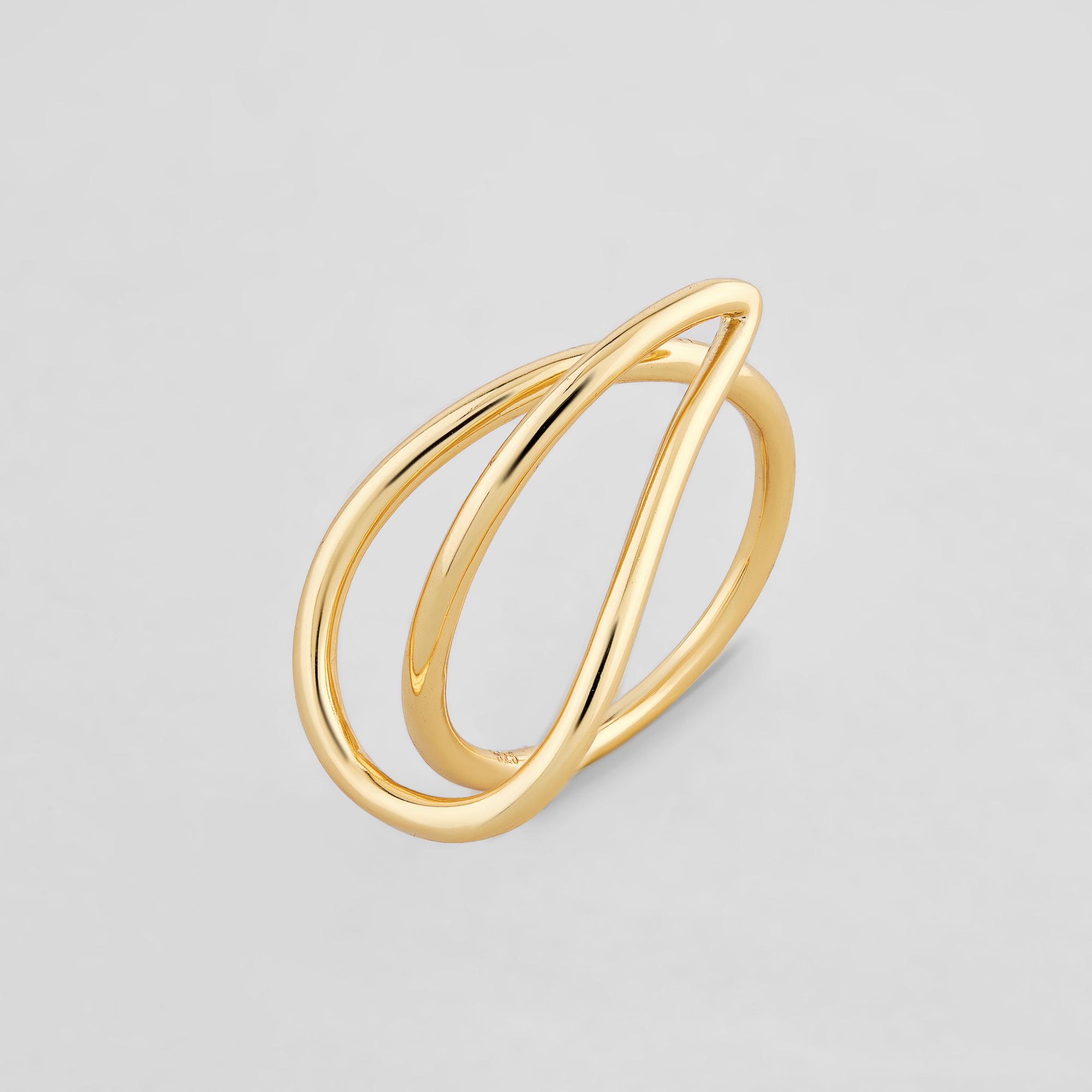 Серебряное кольцо Minimal Абстрактный образ (DR2712) Серебряное кольцо Minimal Абстрактный образ (DR2712)