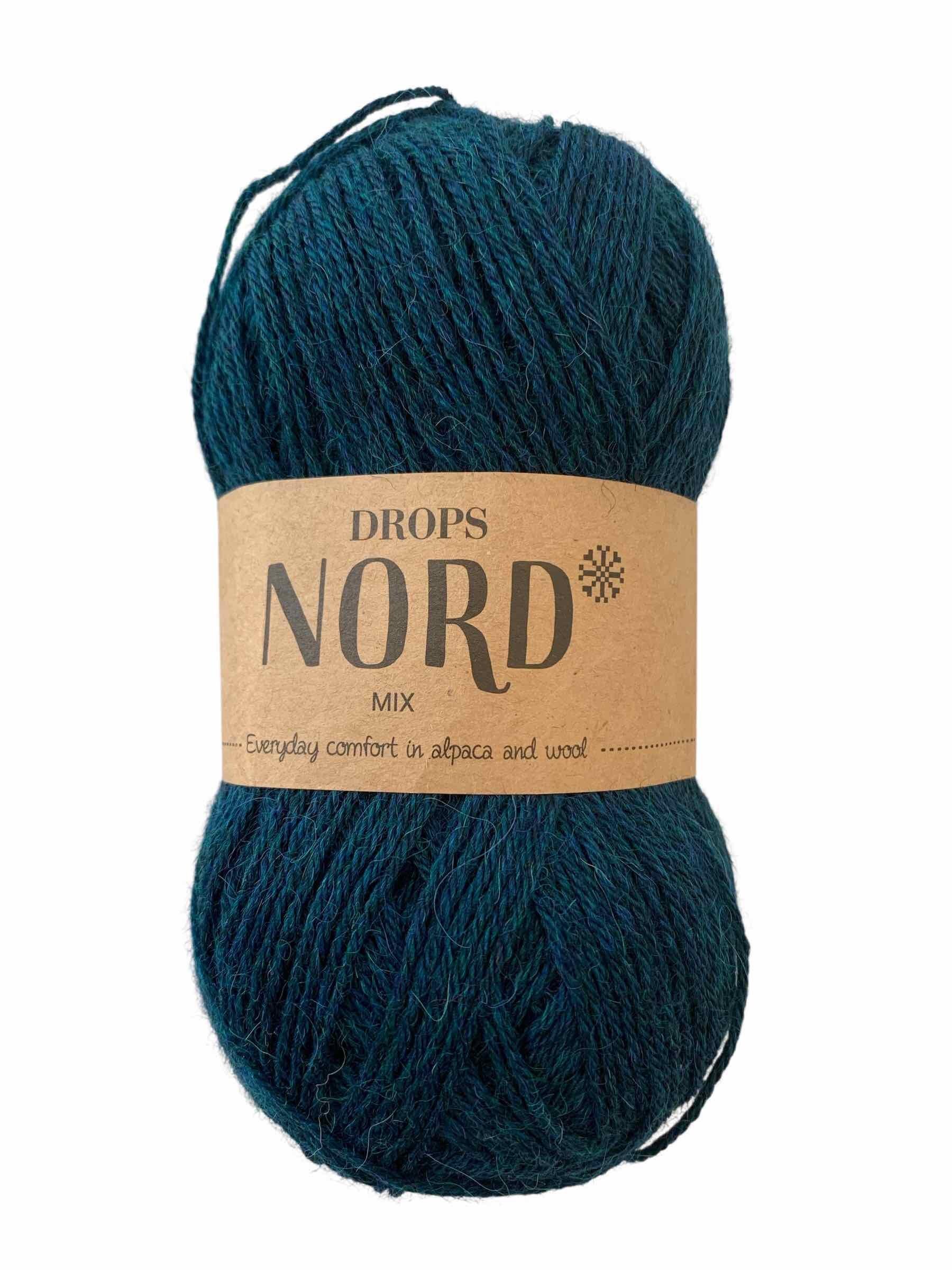 Пряжа носочная Drops NORD для ручного вязания цвет 09 (26760615)