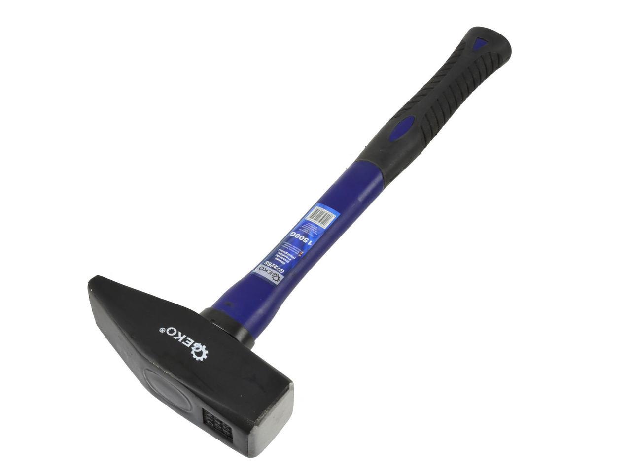 Молоток слюсара GeKo premium з ручкою зі скловолокна покритого TPR 1,5 кг (G72268) - фото 3 Молоток слюсара GeKo premium з ручкою зі скловолокна покритого TPR 1,5 кг (G72268) - фото 3