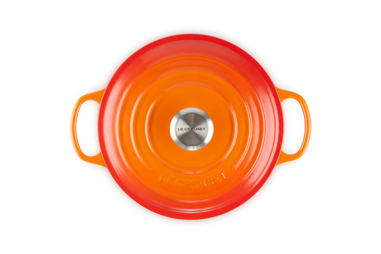 Каструля Le Creuset Signature 4,2 л з кришкою Помаранчевий (21177240902430) - фото 4