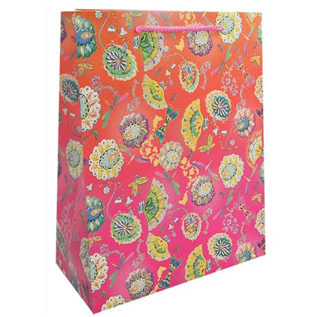 Пакет подарочный бумажный ST01630-M M Fairy butterfly 26x32x10 см