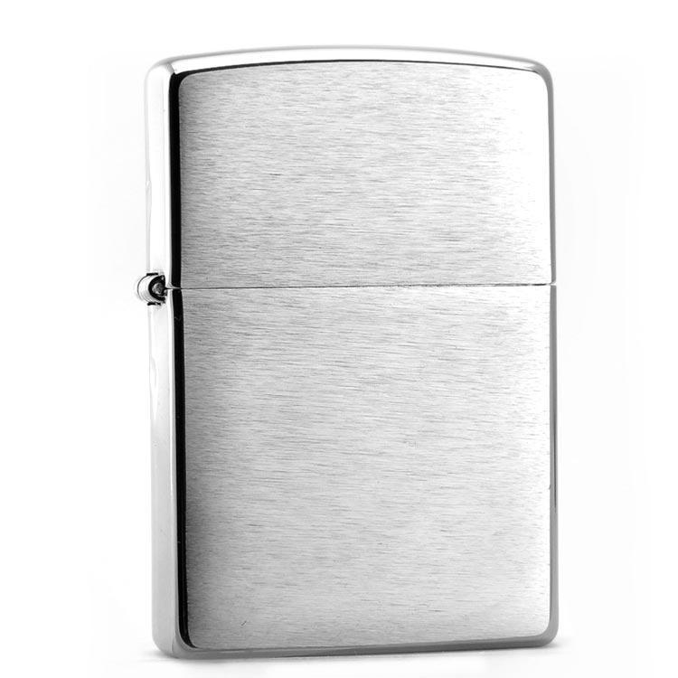 Запальничка ZIPPO 200 Classic brushed chrome