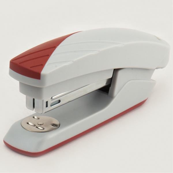 Степлер Axent Duoton скобы №24/6 до 20 листов пластиковый Красный (4721-06-a)