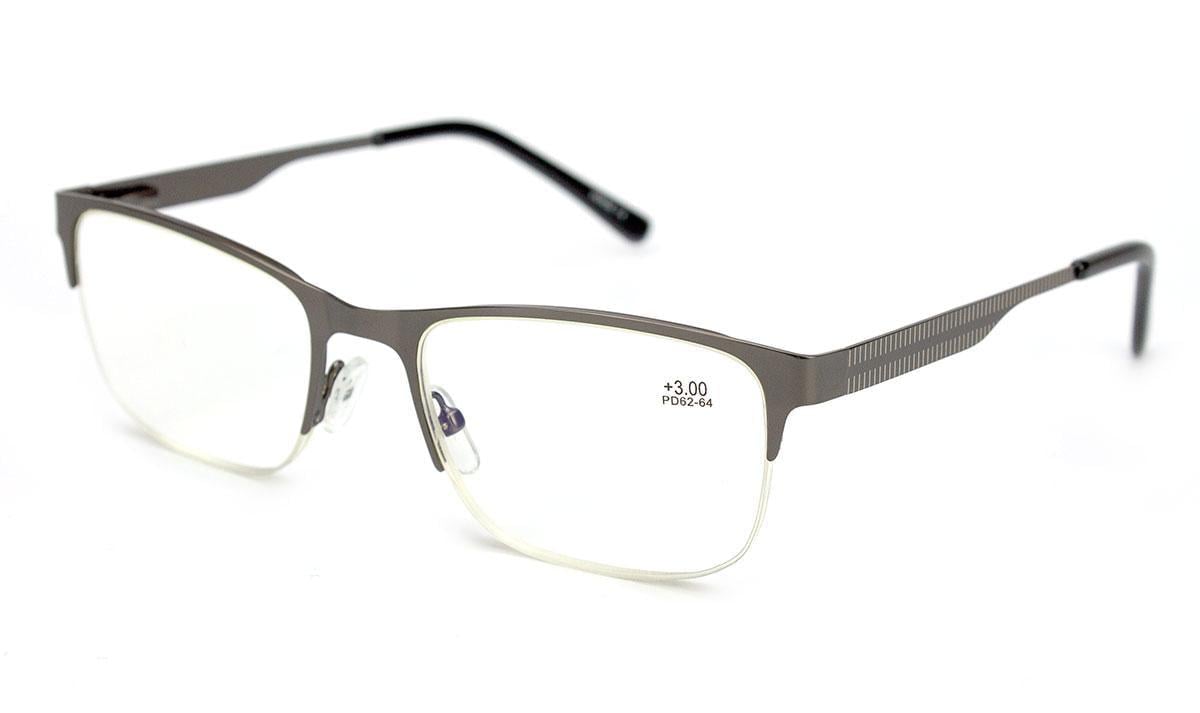 Окуляри для зору в металевій оправі Verse 320114S-C1 Blue blocker +4,00