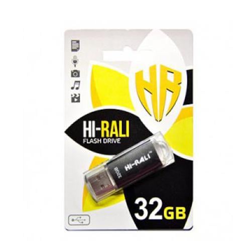 Флеш-накопитель Hi-Rali Rocket Series USB 32 GB Black