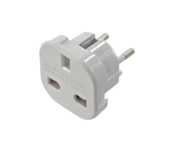 Мережевий перехідник на євророзетку VOLTRONIC 9625 250V 16A 1800W White (YT-9625W)