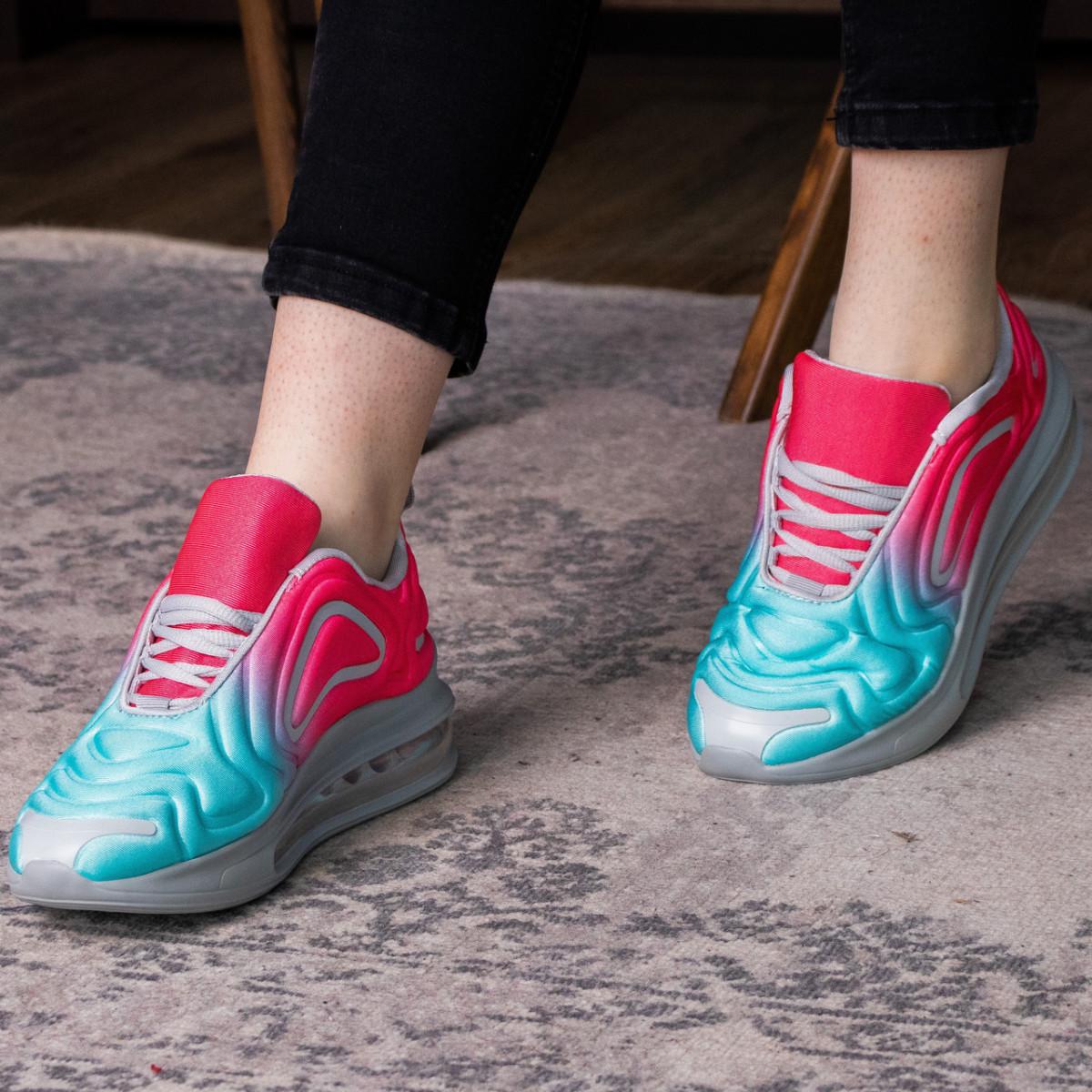 Кроссовки женские Fashion р. 37 24 см Розовый (2584)