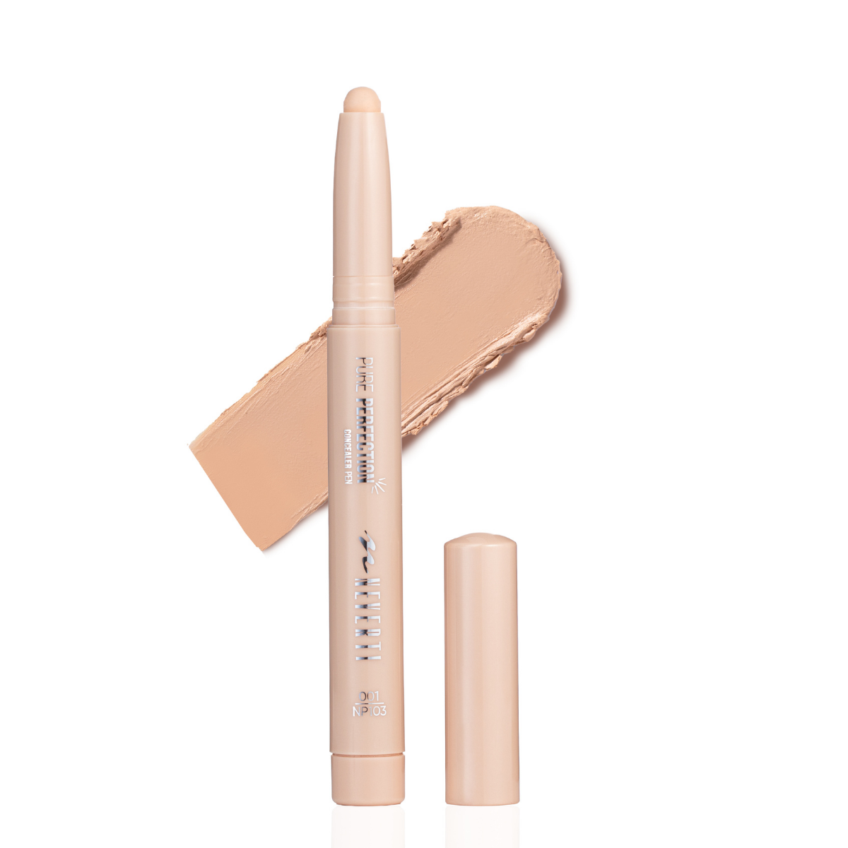 Консилер-олівець для обличчя Neverti Pure Perfection NP103 001 Light Beige Айворі (13354437)