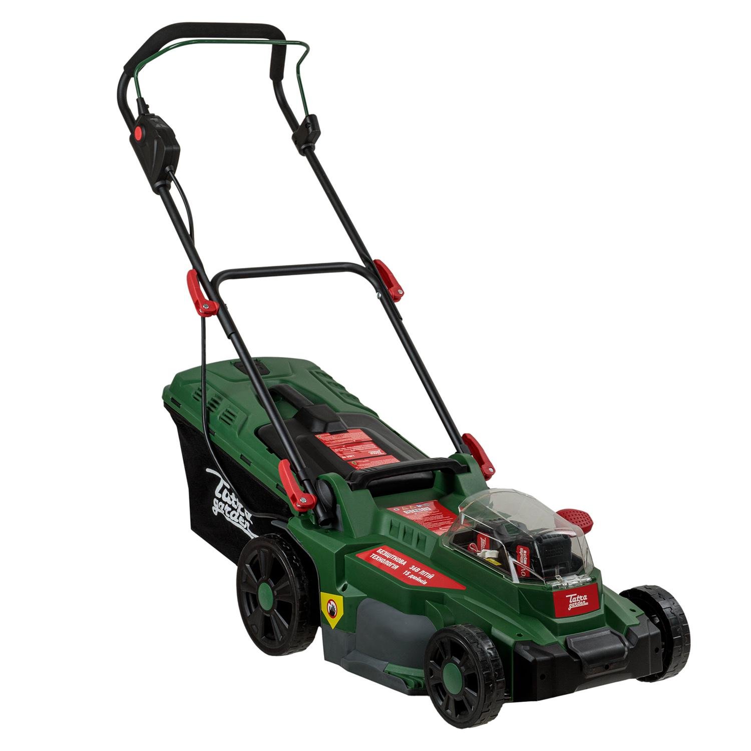 Газонокосилка аккумуляторная Tatra Garden LMA 40 без АКБ и ЗУ