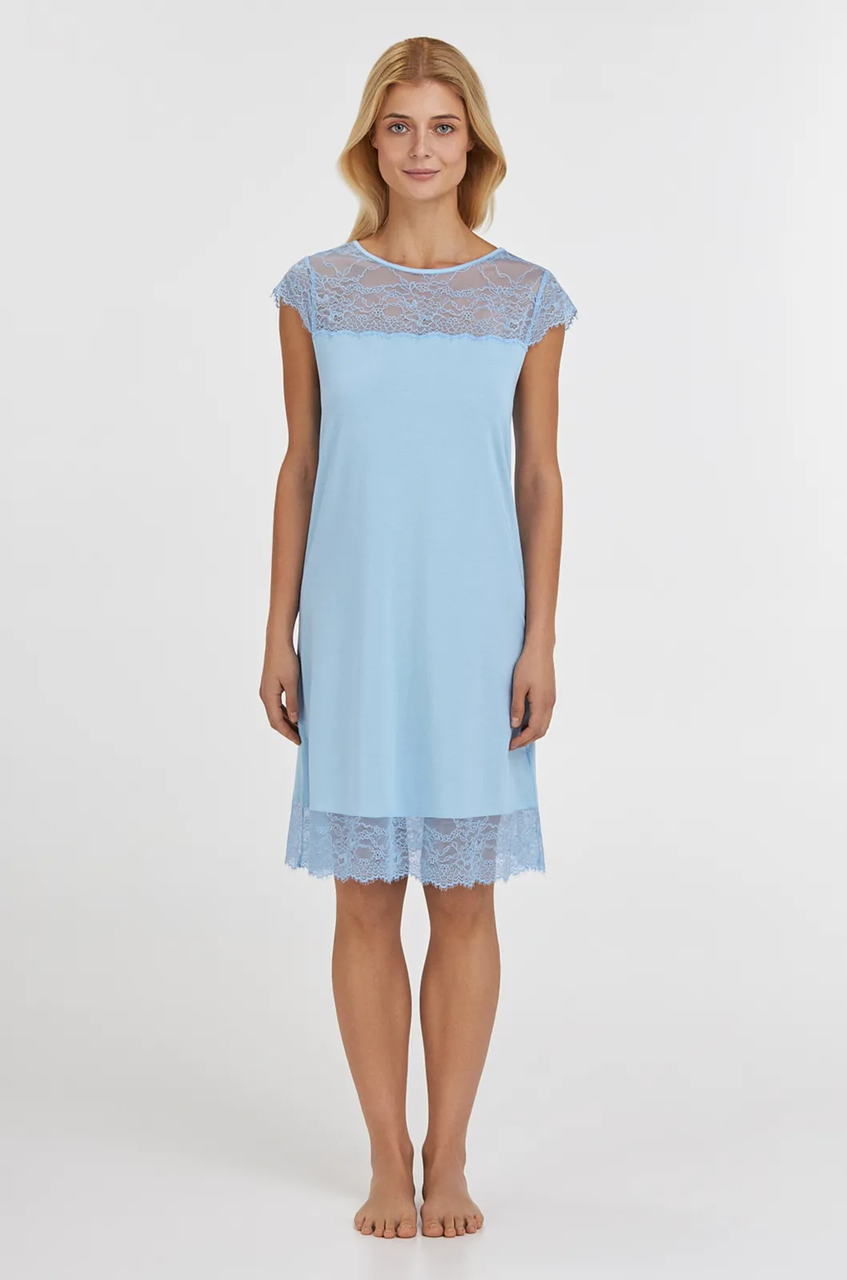 Ночная женская рубашка Ellen 103/23/01 ARIADNA M Голубой (103/23/01MBlue) Ночная женская рубашка Ellen 103/23/01 ARIADNA M Голубой (103/23/01MBlue)