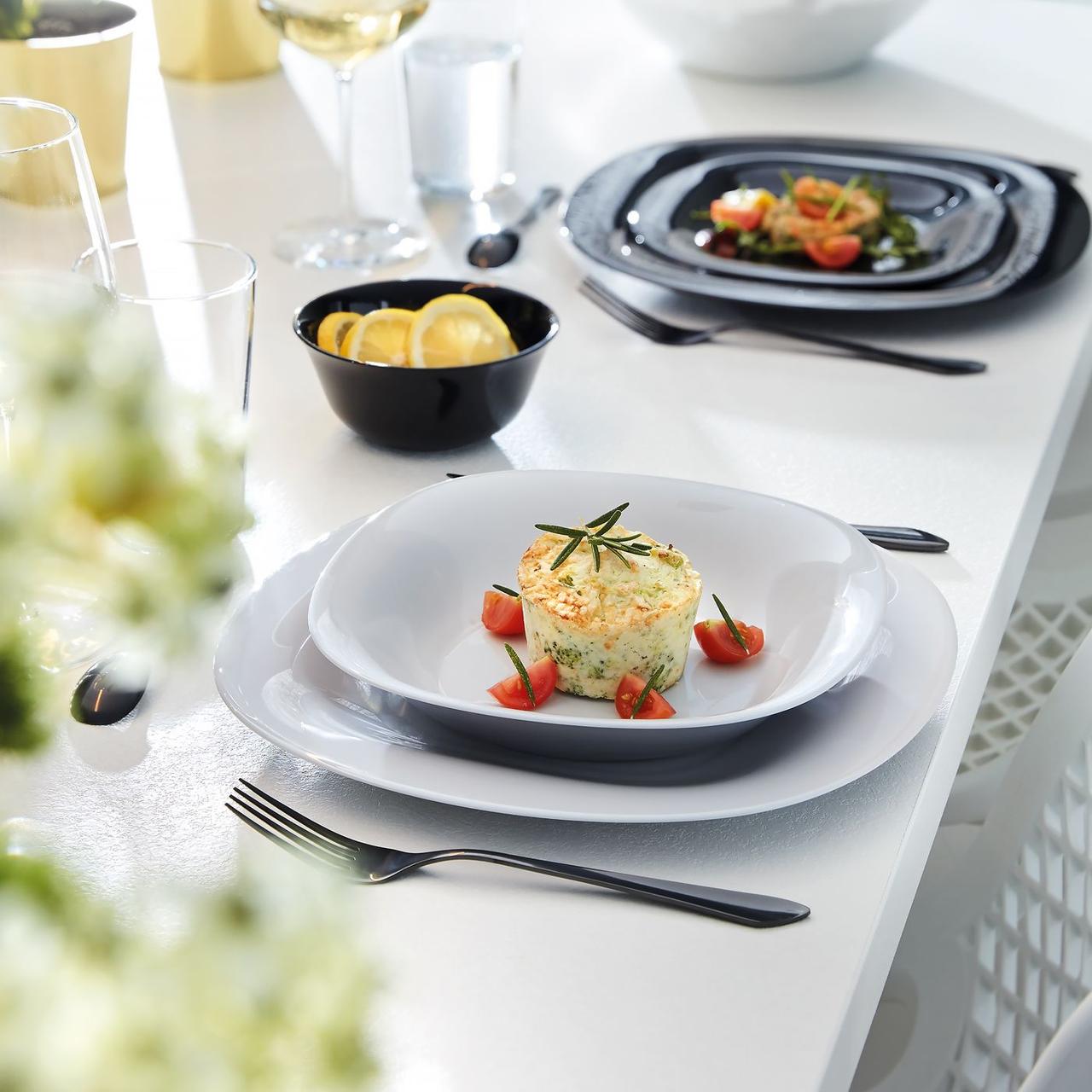 Тарілка супова Luminarc Carine Granit 21 см Сірий (N6612) - фото 3