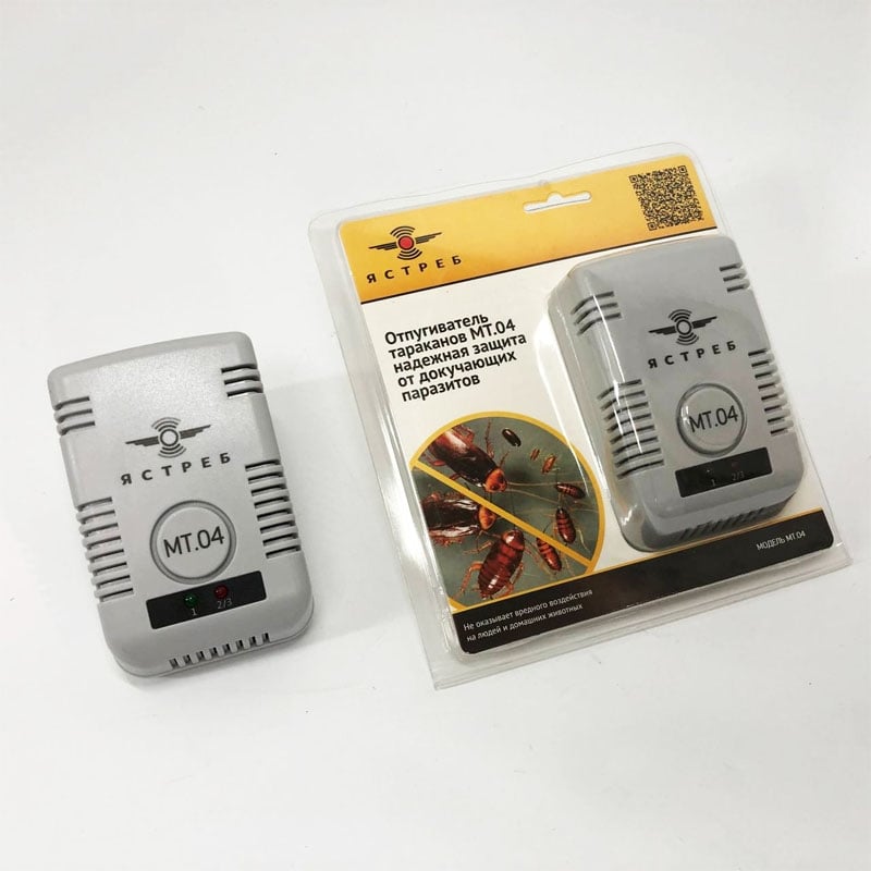 Відлякувач ультразвуковий Яструб МТ.04 від комах та тарганів (tf6759) - фото 8