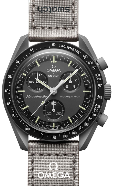 Наручний годинник Swatch x Omega Bioceramic MoonSwatch Collection Mission to Mercury (SO33A100)