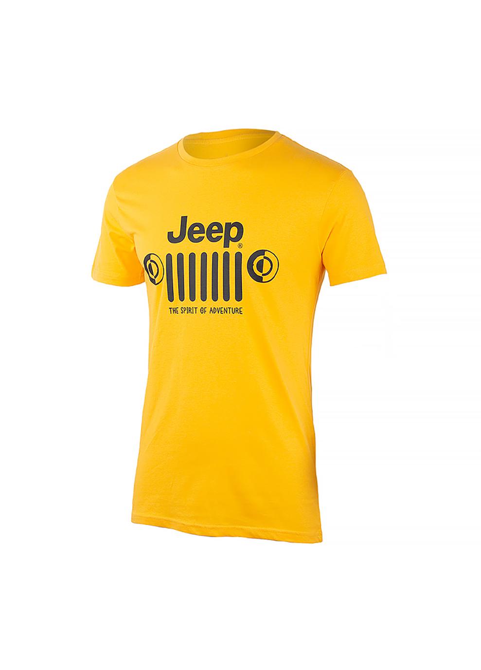 Футболка мужская JEEP T-SHIRT JEEP&GRILLE L Желтый (O102589-Y250 L)