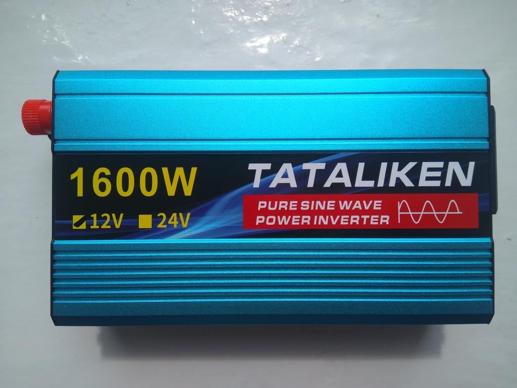 Инвертор напряжения Tataliken 12V на 220V 1600W с чистой синусоидой - фото 6