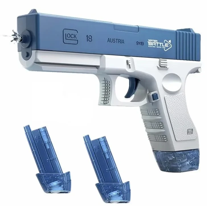 Пістолет водяний акумуляторний Glock 18 з USB зарядкою (34468256)