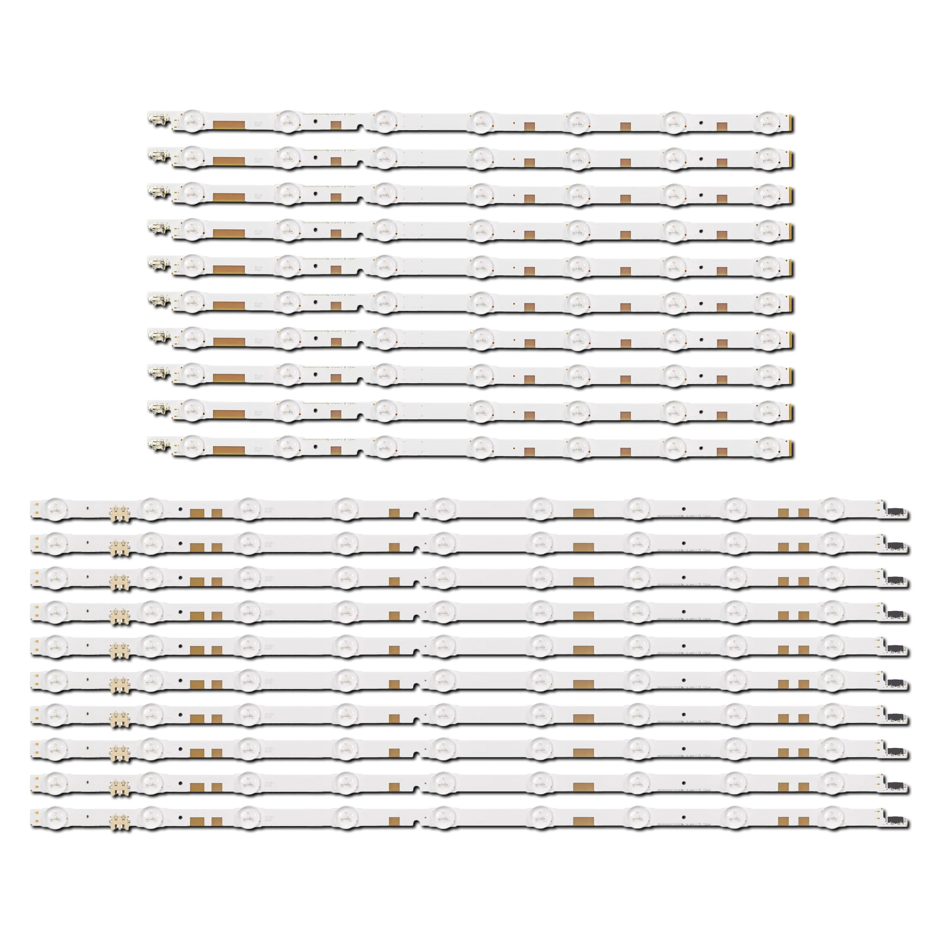 Комплект LED подсветки для TV Samsung V5DR-600SCA-R0 V5DR-600SCB-R0 V5DR_600SCA/SCB_R0 BN96-38483A BN96-38484A 60" 20 шт. (ART-14140)