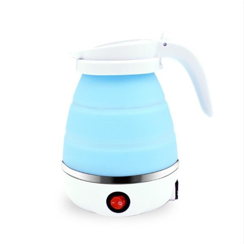 Складной силиконовый электрочайник SILICON KETTLE Голубой (SK7107)