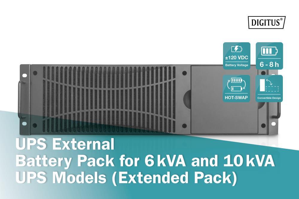 Блок акумуляторний ДБЖ Assmann UPS ACC BATTERY PACK DN-170108 Black - фото 2